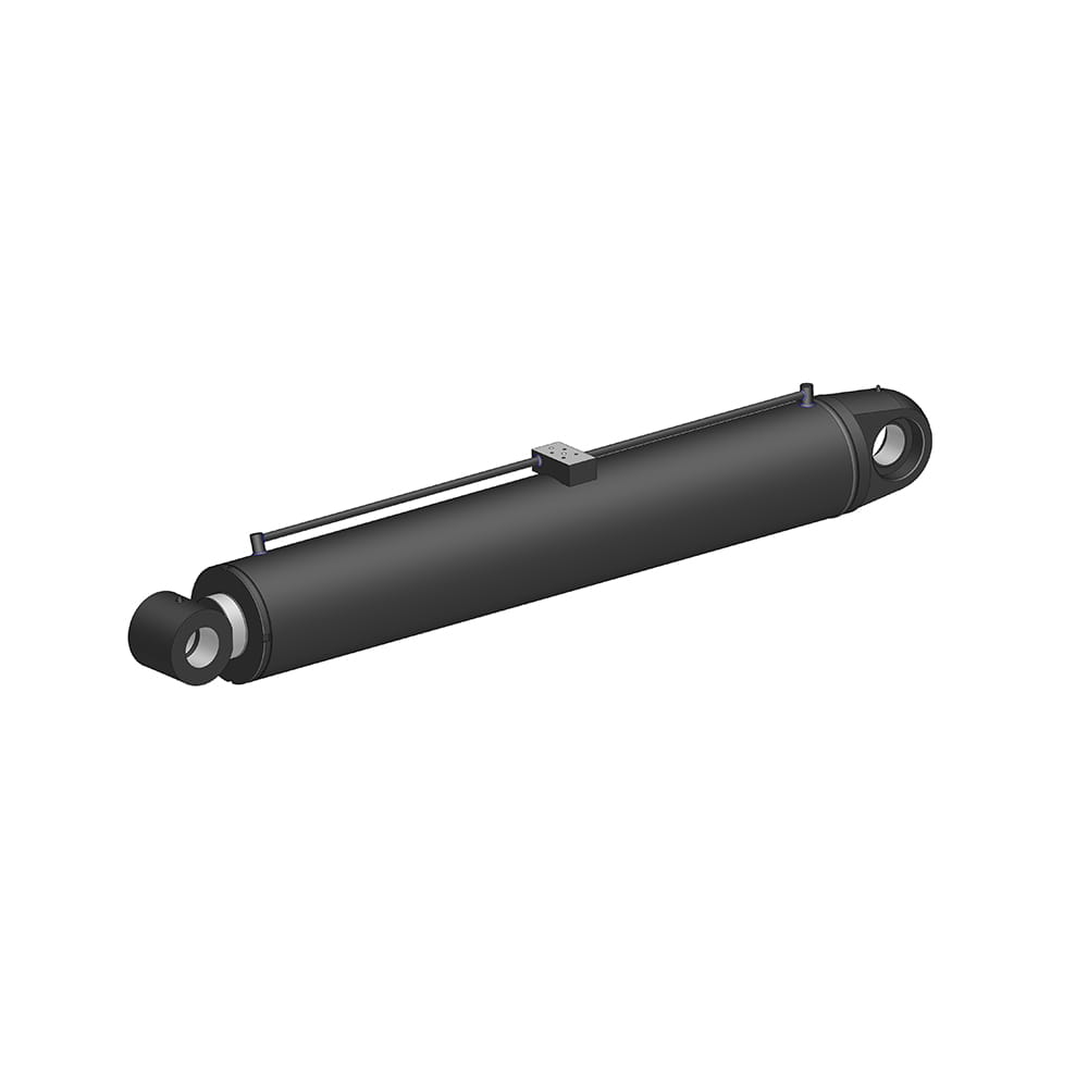 Cilindro hidráulico del brazo superior de la grúa de carga lateral