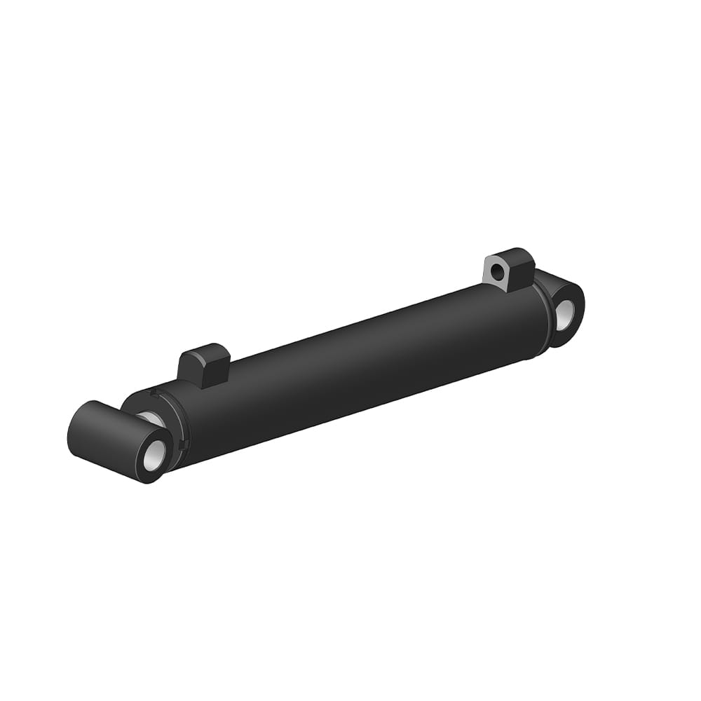 Cilindro abatible de plataforma hidráulica para grúa